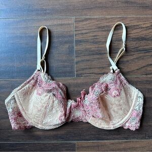 Elle Macpherson Pink Nude Lace Contour Bra